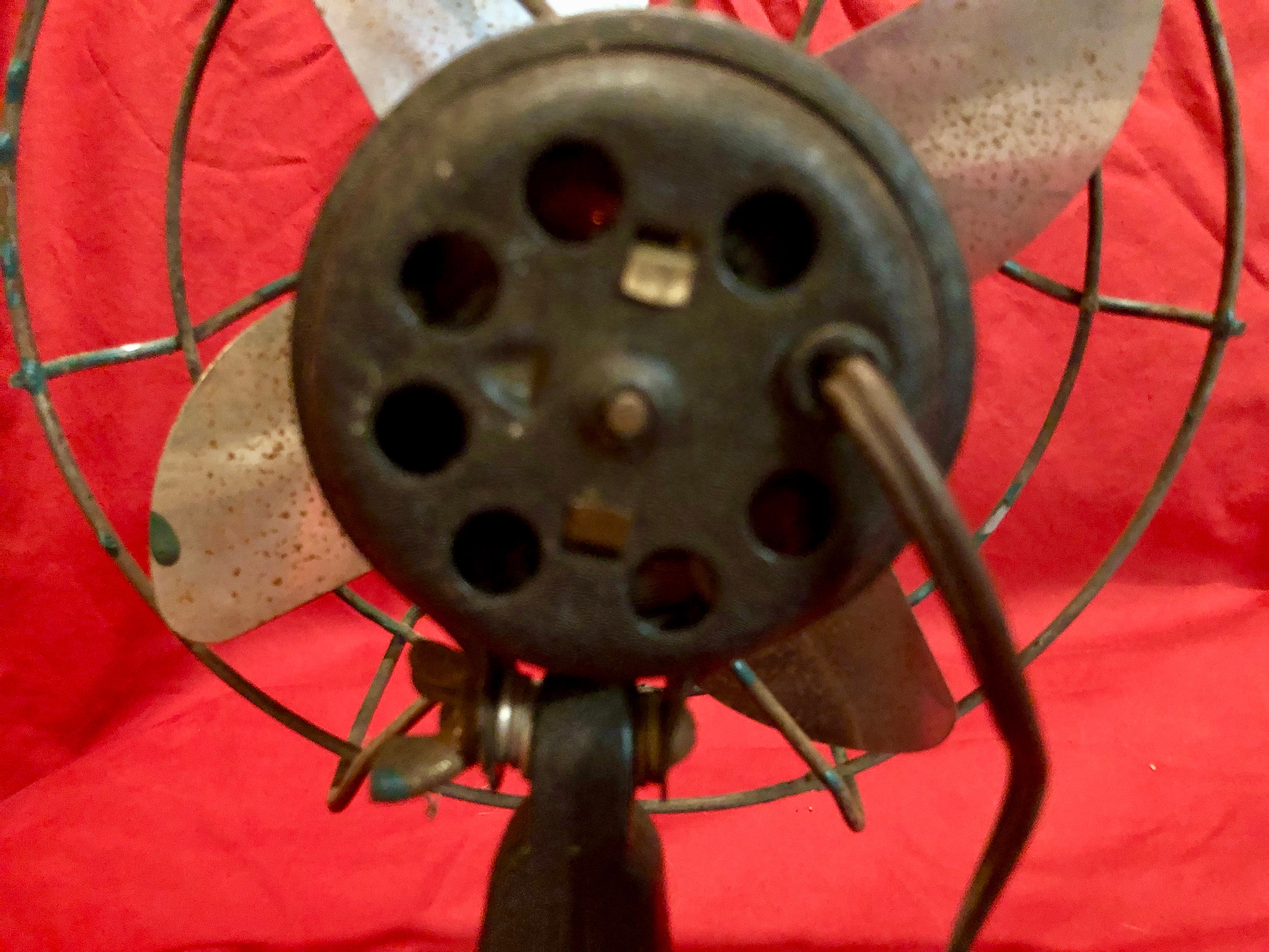 Vintage Metal Table Fan