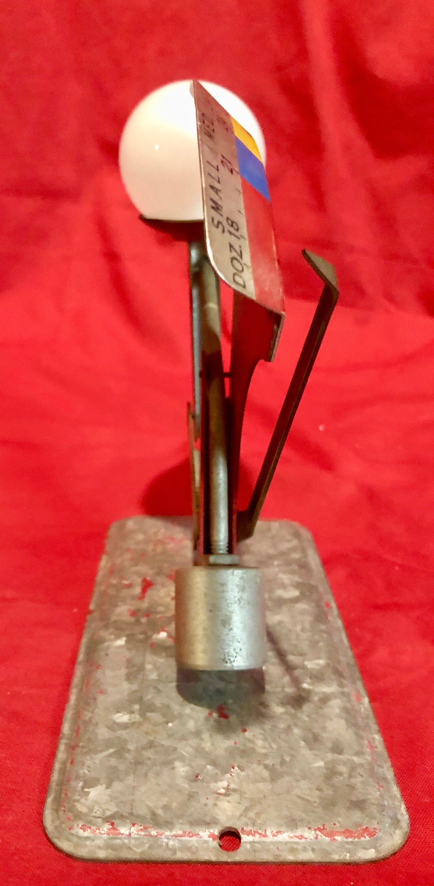 Vintage Metal Egg Scale/Egg Grader, Oakes Mfg Co, Tipton Indiana