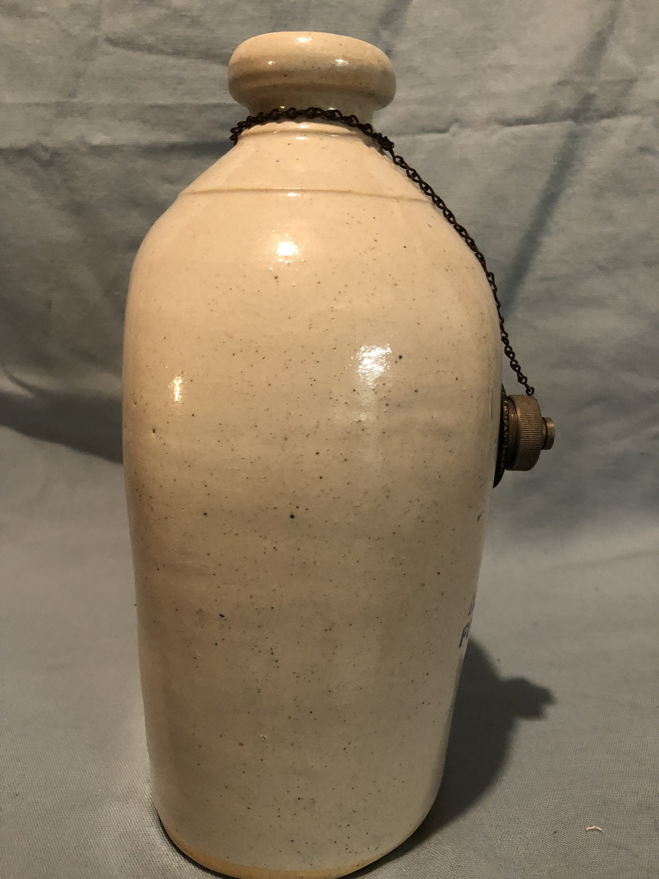 Henderson Stoneware Foot warmer, 'Porcelain Pig' Dorchester Pottery Co