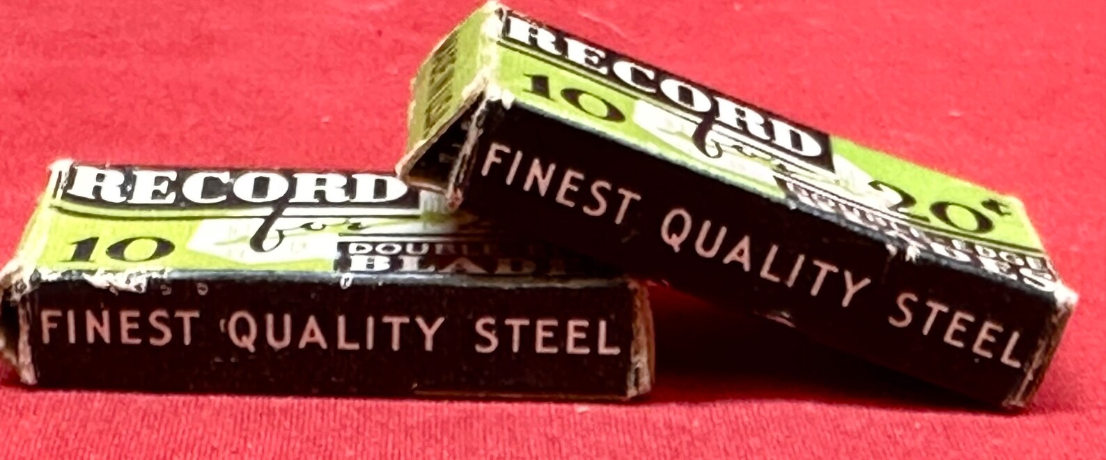 Vintage Record Double Edge Razor Blades, Made in USA - Etsy
