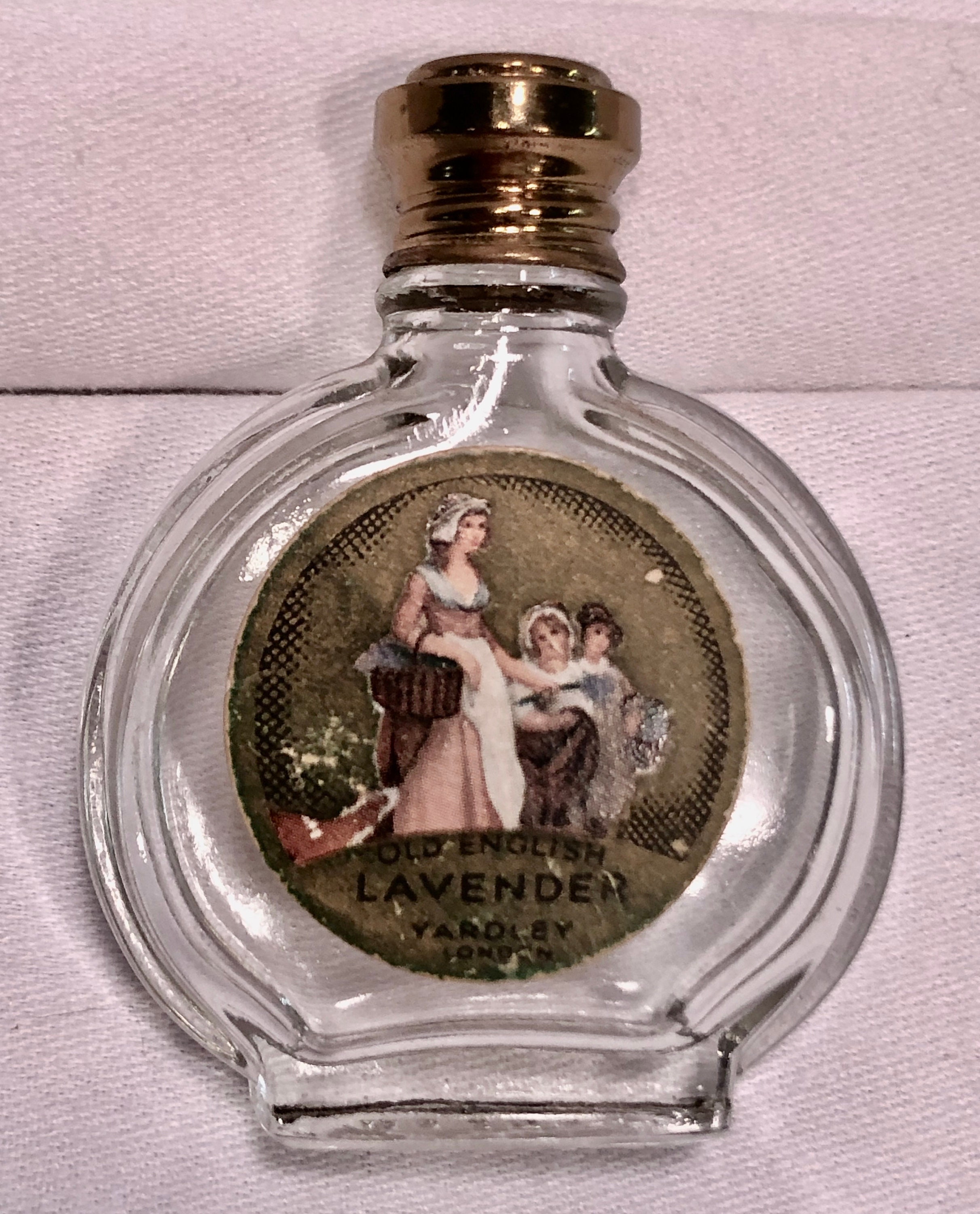 Vintage Yardley Olde English Lavender Perfume/Scent Bottle, London