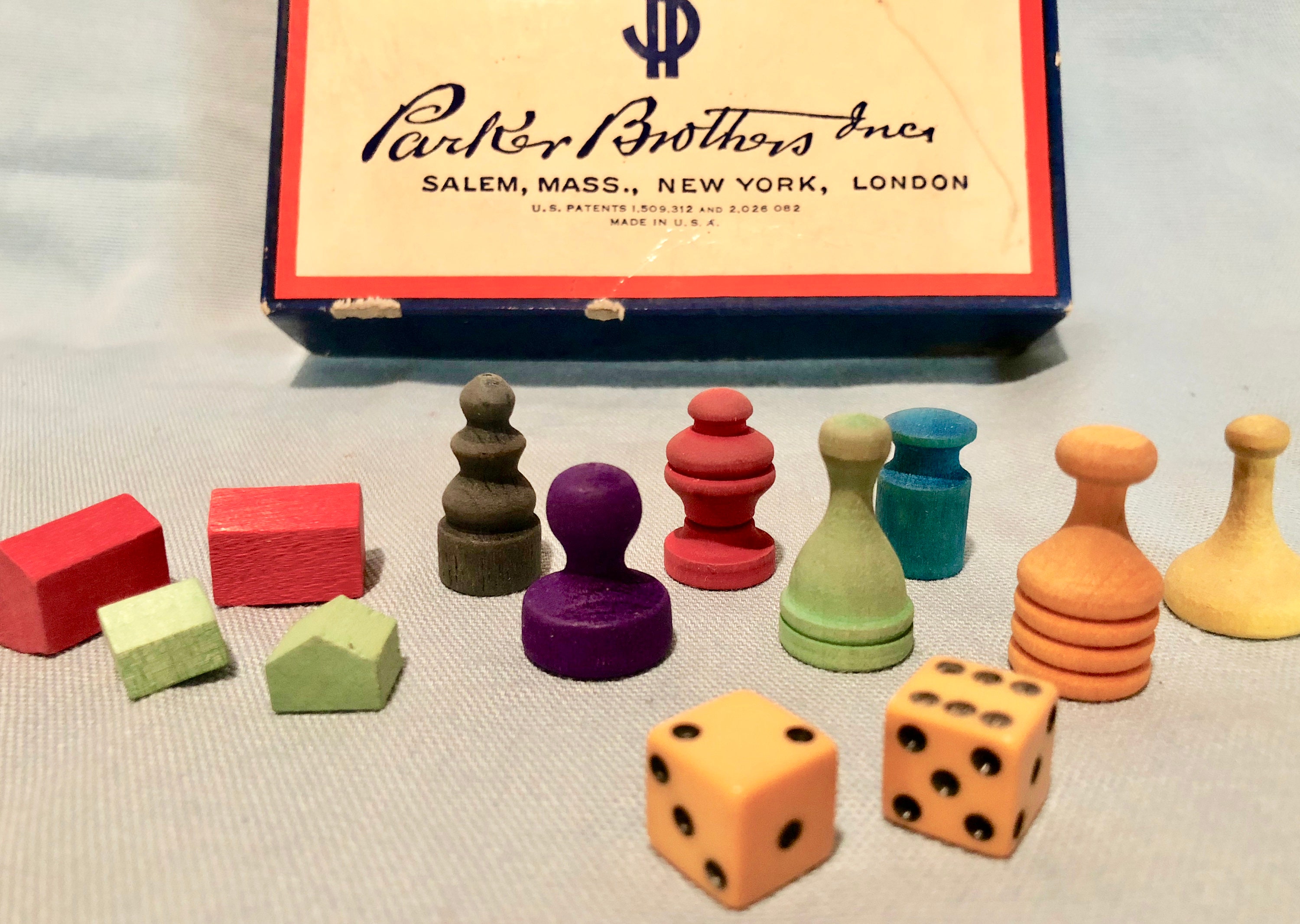 Buy the Parker Brothers Vintage Collection Jenga & Monopoly Board