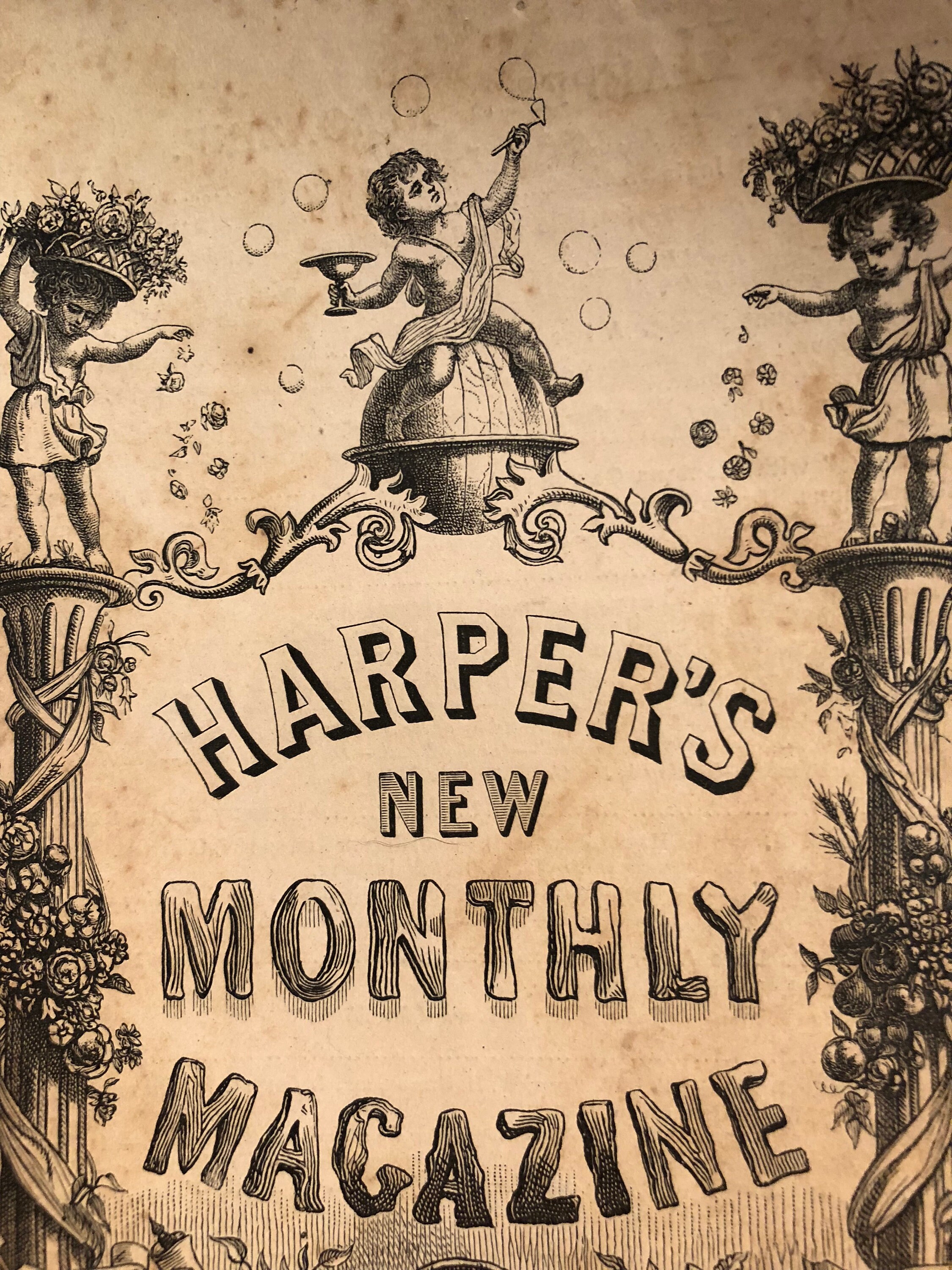 Vintage Harpers New Monthly Magazine Volume 71 ,No. 422 , July 1885