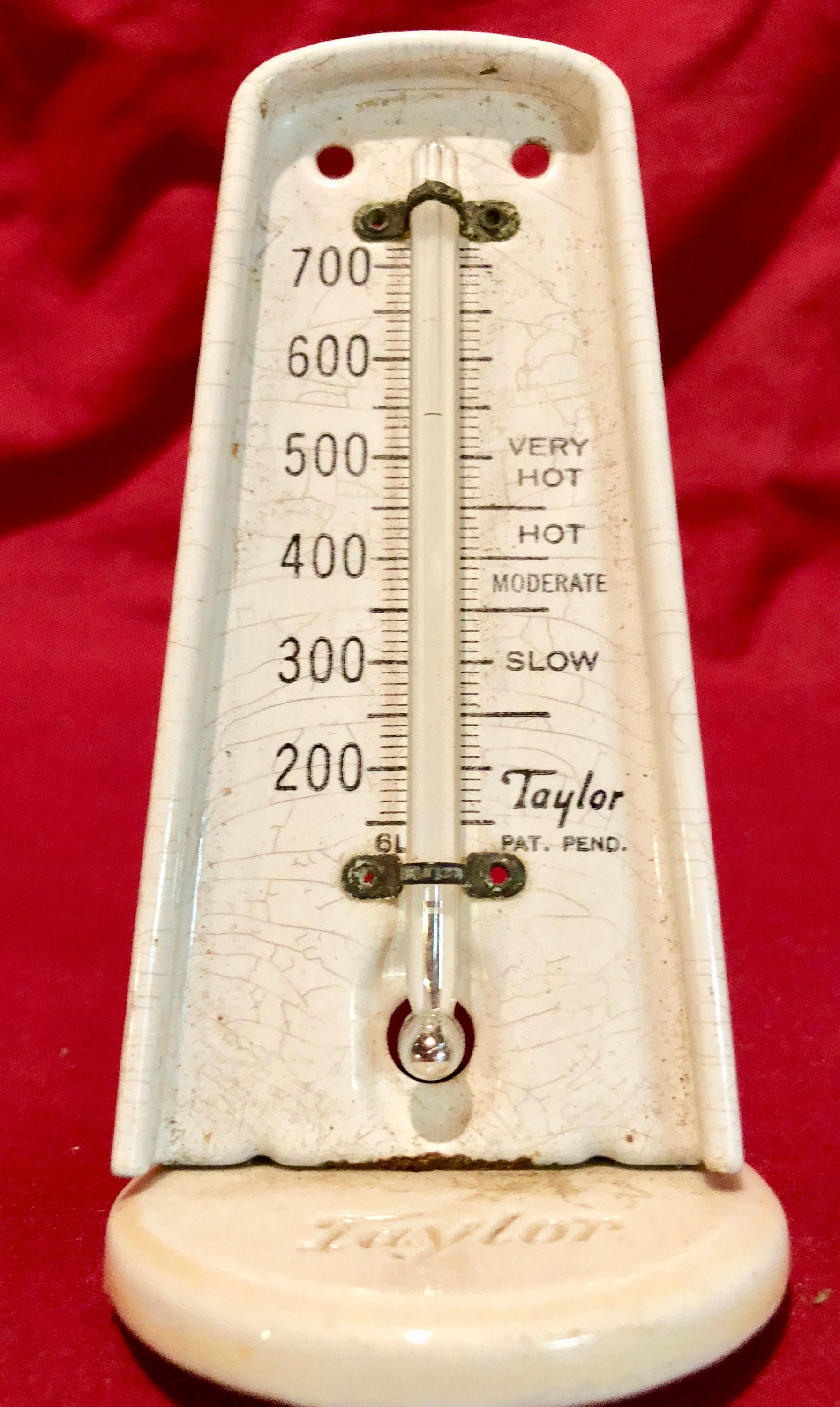 Taylor Thermometer, Oven