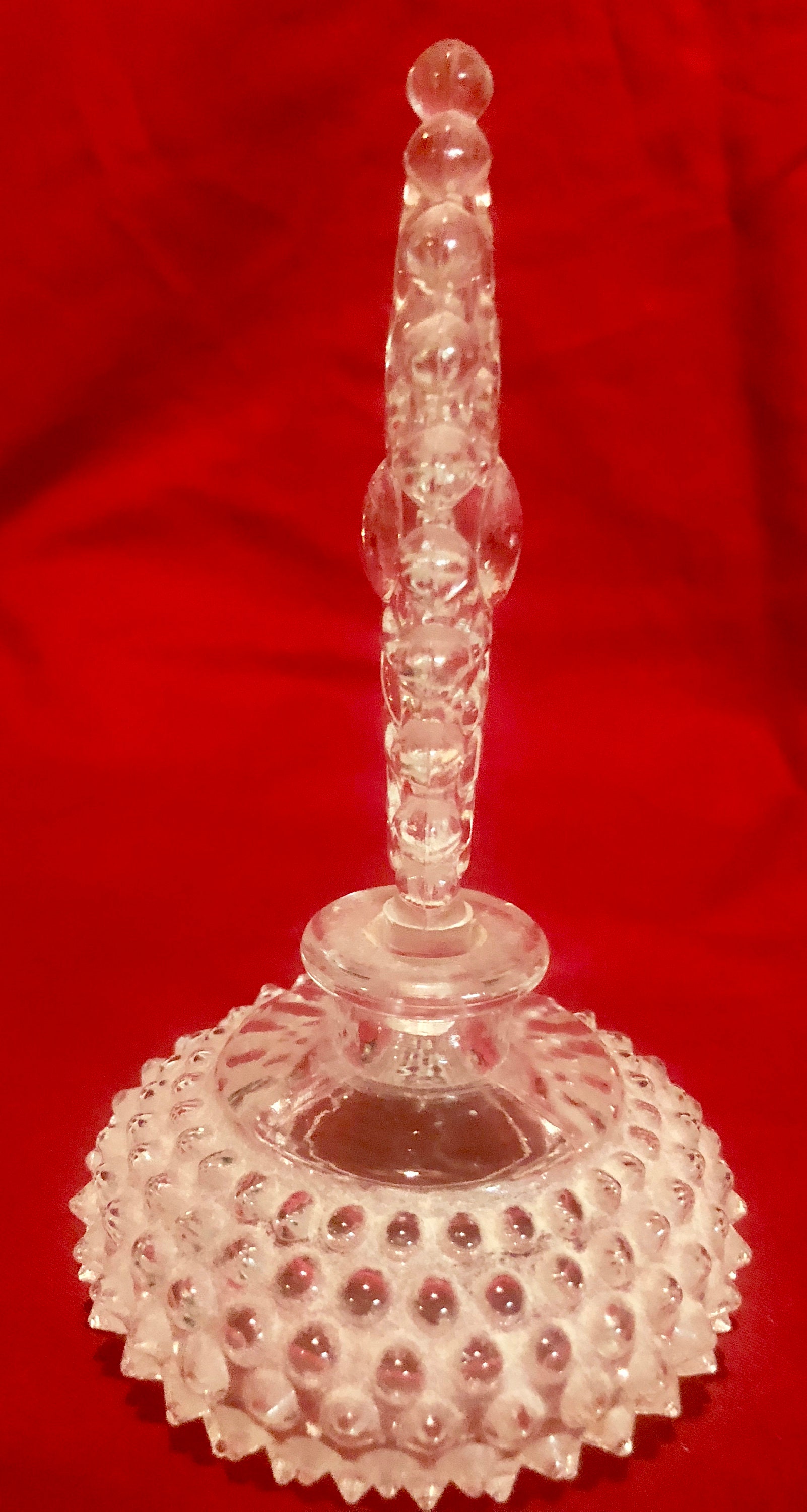 Download Antique Clear Glass Hobnail Perfume/Scent Bottle with ...