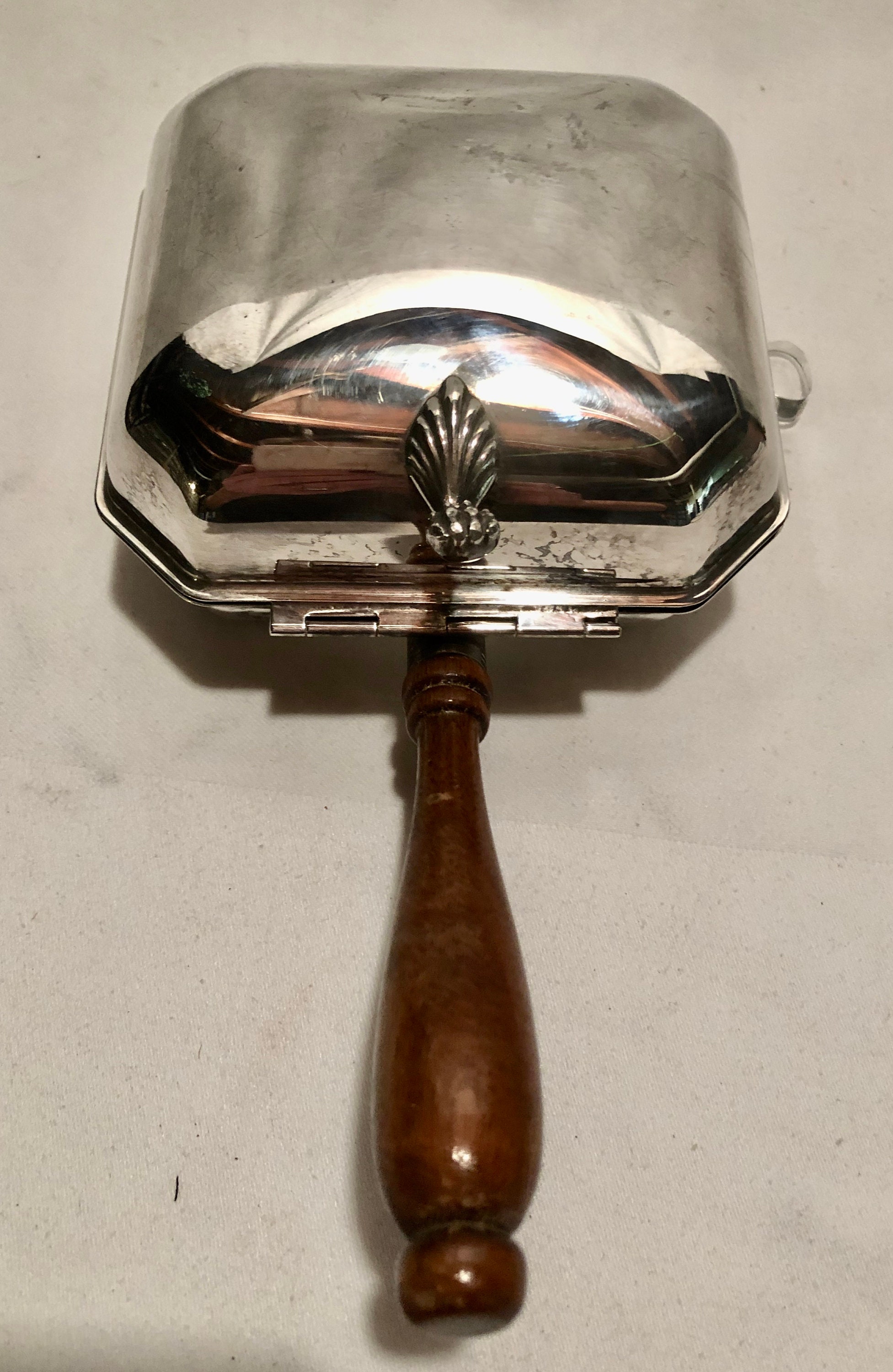 Vintage Silver Silent Butler Crumb Catcher, Sheffield Silver Co, EPC 283