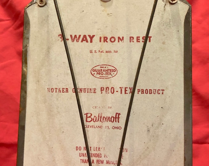 Mid Century Ballonoff 3-Way Iron Rest , Cleveland, Ohio