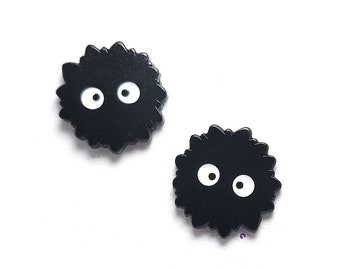 Dyed Dust Sprite - 2 Piece | Enamel Pin | Lapel Pin