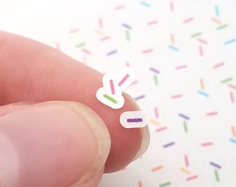 Sprinkles Mini Journal Sticker Sheet | Sweet Stickers