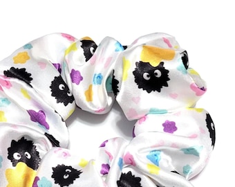 White Soot Sweet Scrunchie