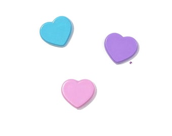 Dyed Mini Hearts - Pastel - 3 Piece | Enamel Pin | Lapel Pin