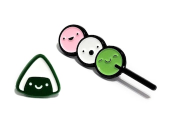 Dyed Japanese Food - 2-3 Piece | Enamel Pin | Lapel Pin