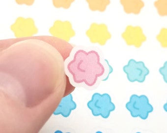 Konpeito Sweet Journal Sticker Sheet | Sweet Stickers | Candy