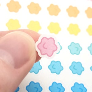 Konpeito Sweet Journal Sticker Sheet | Sweet Stickers | Candy