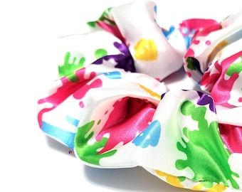 Squid Ink Scrunchie