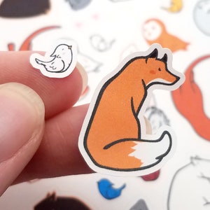 Animal Journal Sticker Sheet | Stickers