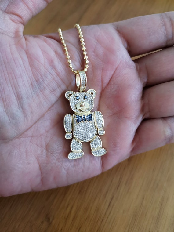 bear pendant necklace