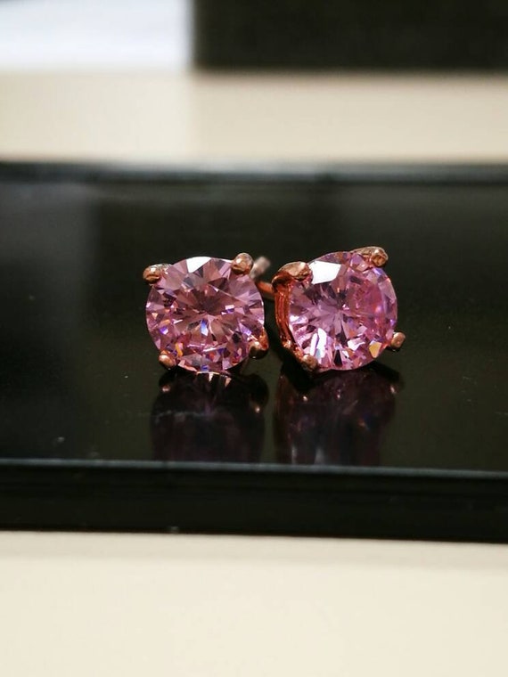 Aggregate more than 79 pink diamond earrings for sale latest ...