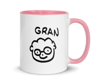 The "Wonky Gran" Mug - a Quirky Gift for Your Grandmother Who is Hip with the Kids