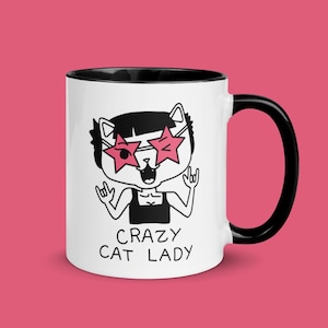 The &#39;Crazy Cat Lady&#39; Mug for The Person Who Owns Too Many Cats and Doesn&#39;t Care