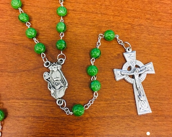 Rosenkransen för St. Patrick's Day-