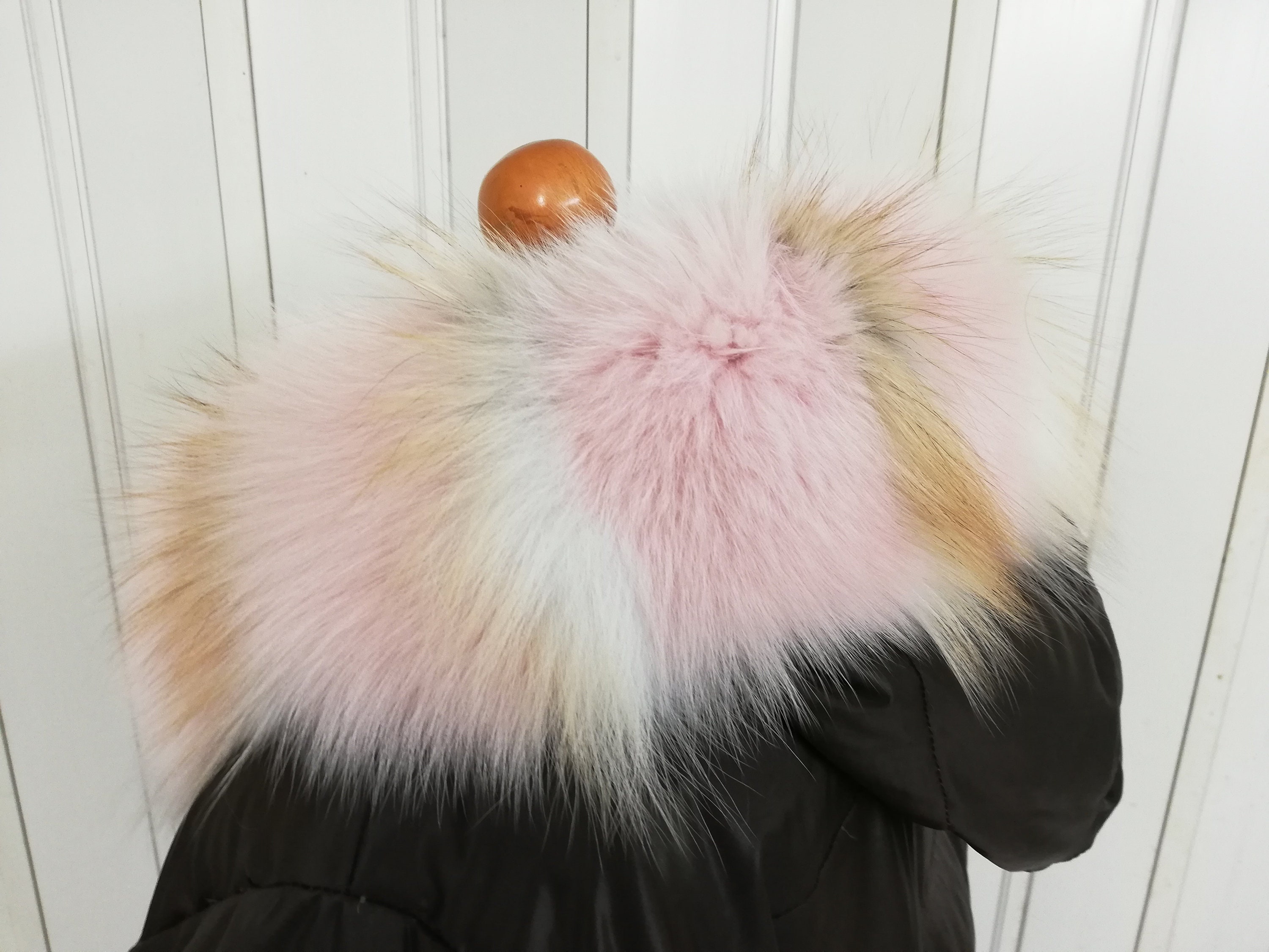 fox fur hood trim