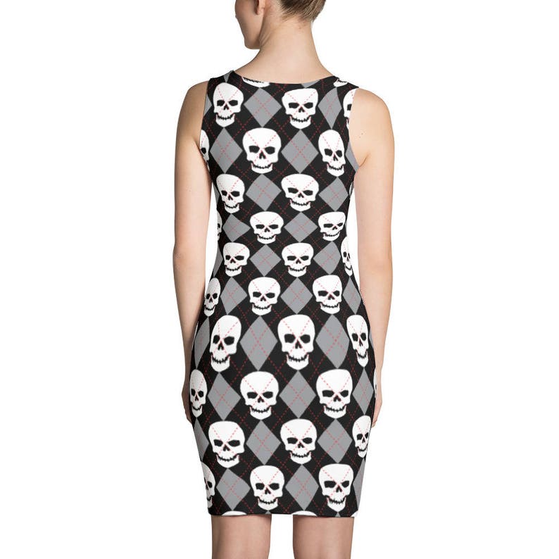 argyle sweater dress