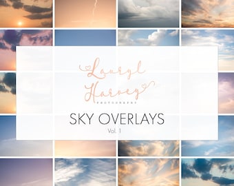 23 Vibrant & Dreamy Sky Overlays