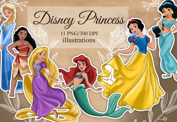 Disney Princess Clip Art Disney Clip Art Moana Snowwhite Etsy Disney Princess Clip Art Disney Clip Art Moana Snowwhite Etsy