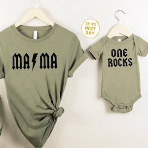 First Birthday Rock Star Shirt: Matching Family Outfit