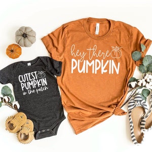 Fall Mommy and Me Shirt - Mom and Baby Shirt - Matching Outfits - Matching Family Tees - New Mom Gift - Each Shirt Sold Separately