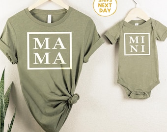 Mommy and Me Shirts | Mother’s Day Gift | Matching Mom and Daughter Outfits