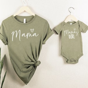 Mommy and me outfit, matching mother daughter outfit, mommy and me shirt, Mother's Day gift, mama and me matching shirts