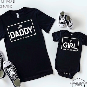 Daddy and Me Shirt, Father Daughter Matching Shirt, Family Matching Outfits, Fathers Day Gift, Fathers Day Shirt, Gifts for Dad