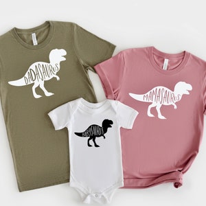 Mommy and Me Shirt - Mom and Baby Shirt - Matching Outfits - Dinosaur Shirt - Matching Family Tees - Mother's Day Gift