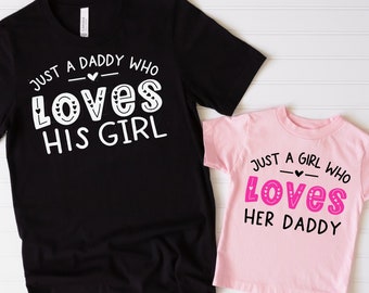 Father Daughter Shirt - Matching Dad and Me Tees for Daddy's Little Girl