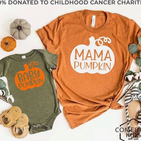 Fall Mommy and Me Shirt - Mom and Baby Shirt - Matching Outfits - Matching Family Tees - New Mom Gift - Each Shirt Sold Separately