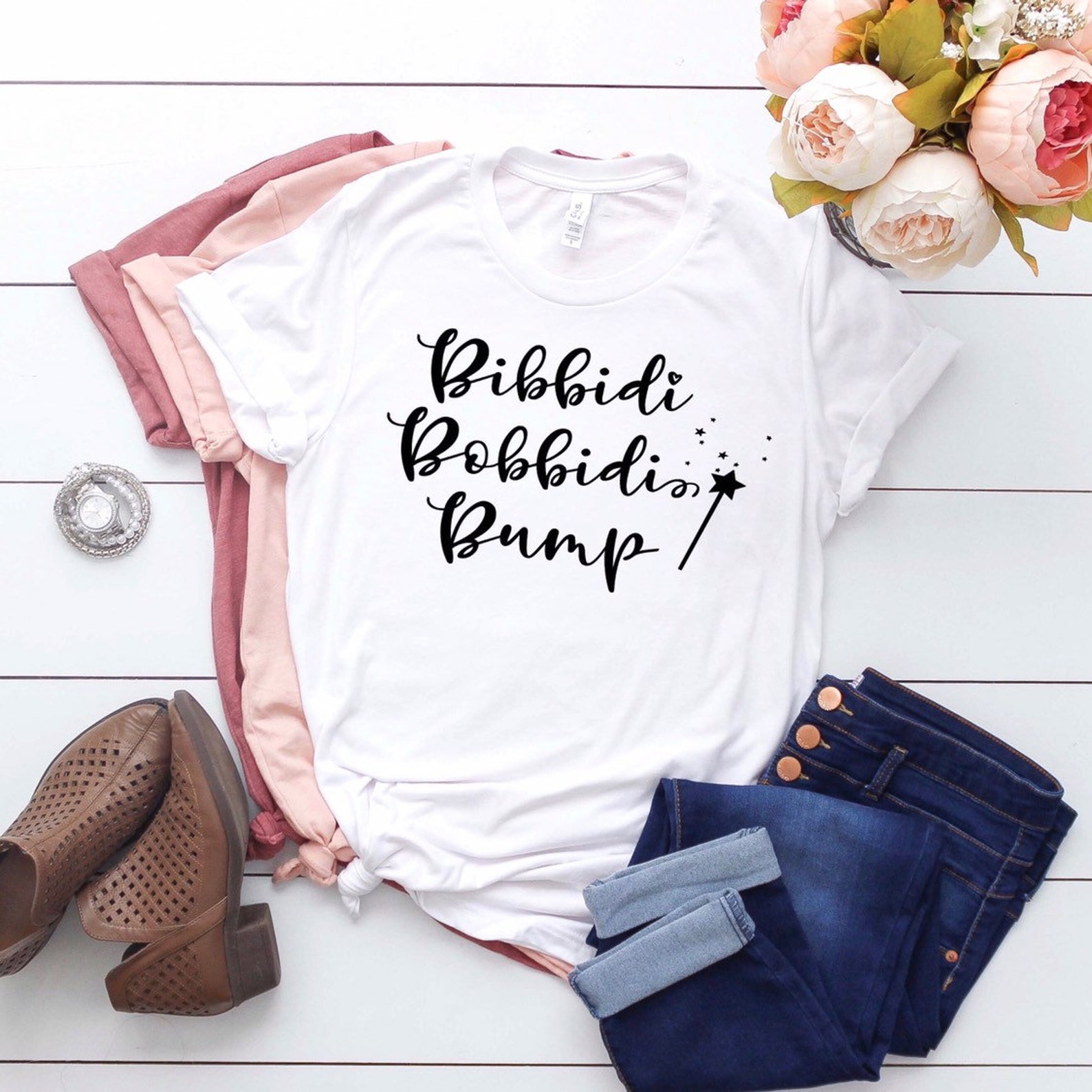 bibbidi bobbidi bump shirt