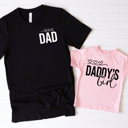 Dad Daughter Squad Shirt Matching Father and Daughter Shirt - Etsy