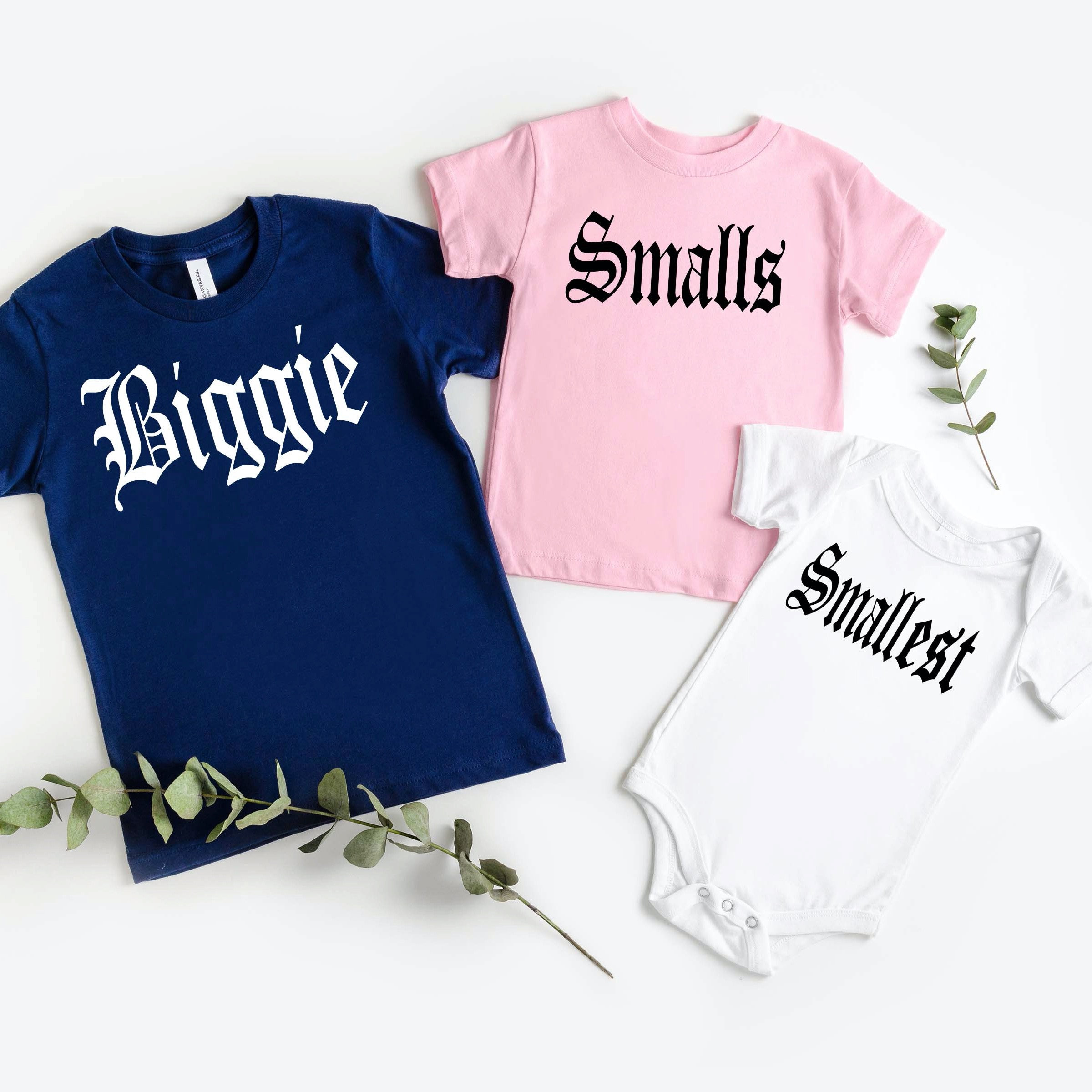 biggie smalls sibling shirts
