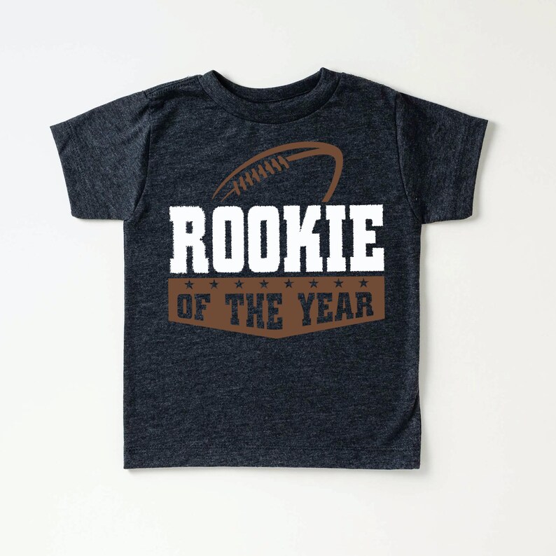 Rookie of the Year Football 1st Birthday Shirt - Etsy