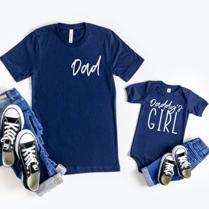 Daddy's Girl Matching Shirts, Father Daughter Matching Shirts, Daddy Daughter Shirts, Daddy And Me Shirts, Father's Day Matching Shirts image 5