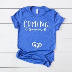 Pregnancy Announcement Shirt Coming Soon Pregnancy Shirt - Etsy