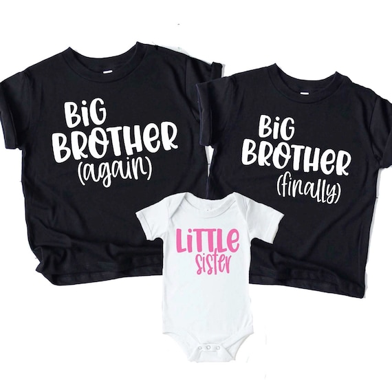 Bigger Brother Shirt Kids Matching Family Photo Siblings Bigger Brother Shirt Kids Matching Family Photo Siblings