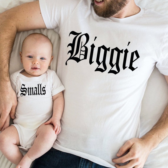 biggie smalls father son shirts