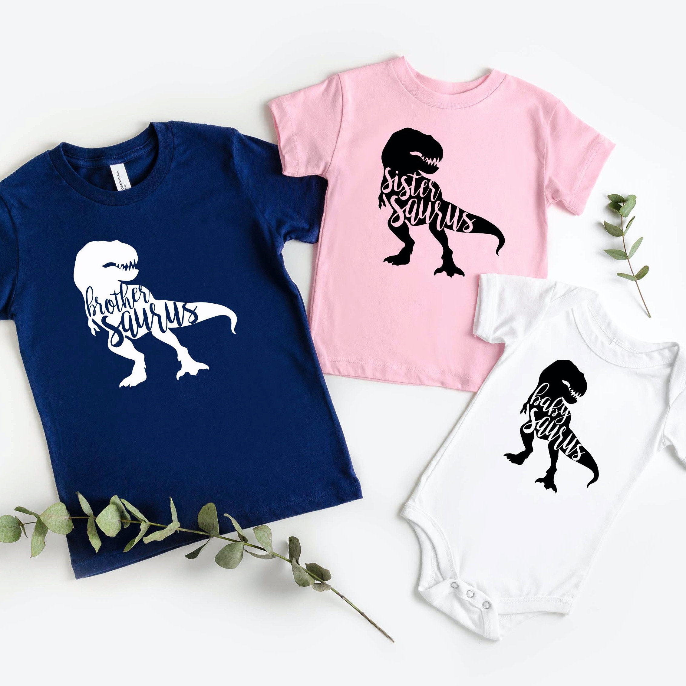 Brothersaurus Sistersaurus Shirt Big 