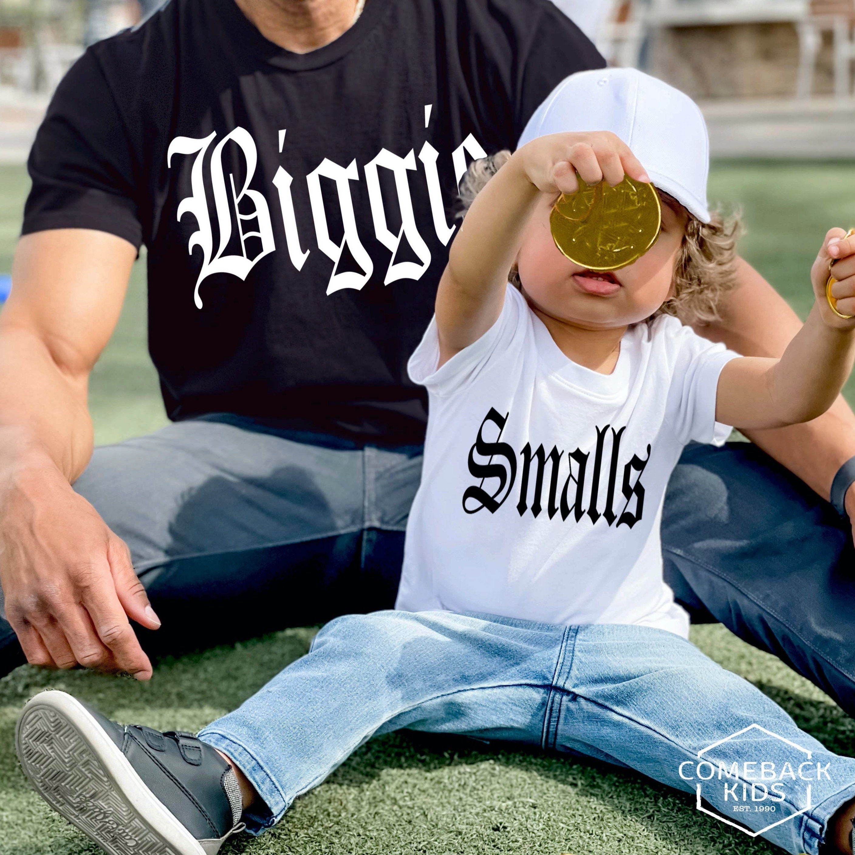 biggie smalls father son shirts