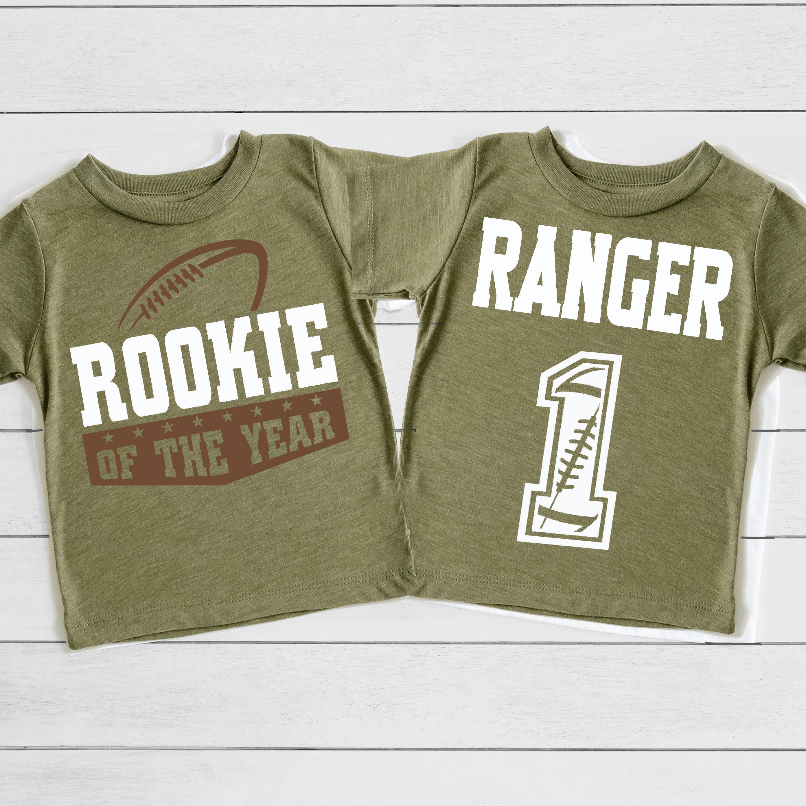 Rookie of the Year Football 1st Birthday Shirt - Etsy