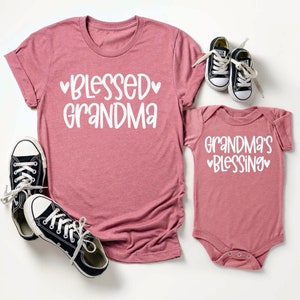 Matching grandma shirt - Grammy and me shirt - Grandma and me shirts - Grandma and granddaughter matching tees - Mother's Day gift