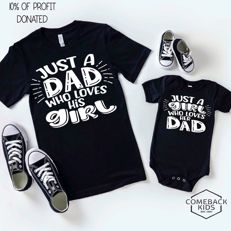 Father's Day Daddy and Daughter Shirts Father's Day - Etsy